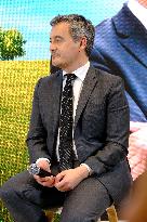 Karine Le Marchand and Gerald Darmanin at Agricultural Show - Paris