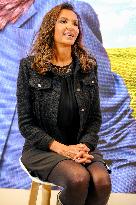 Karine Le Marchand and Gerald Darmanin at Agricultural Show - Paris