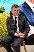 Karine Le Marchand and Gerald Darmanin at Agricultural Show - Paris