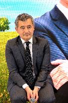 Karine Le Marchand and Gerald Darmanin at Agricultural Show - Paris