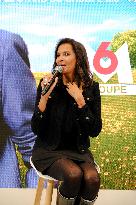 Karine Le Marchand and Gerald Darmanin at Agricultural Show - Paris