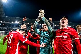 Heracles Almelo v AZ Alkmaar - Dutch TOTO KNVB Cup Semi Final