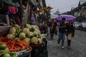 Snowfall In Kashmir