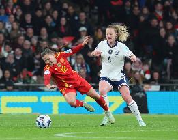 England v Spain - UEFA Women's Nations League 2024/25 Grp A3 MD2