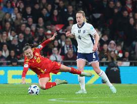 England v Spain - UEFA Women's Nations League 2024/25 Grp A3 MD2