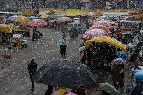 Snowfall In Kashmir