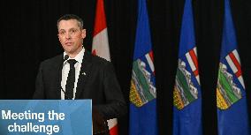 Alberta Finance Minister Nate Horner Presents 2025 Budget