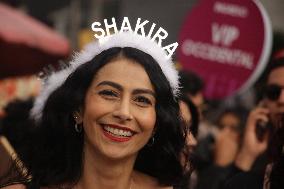 Shakira Fans Prior to Concert