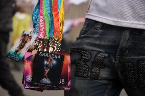 Shakira Fans Prior to Concert