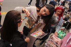 Shakira Fans Prior to Concert