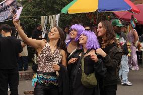 Shakira Fans Prior to Concert