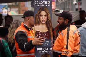 Shakira Fans Prior to Concert
