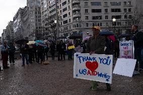 USAID Workers Say Goodbye To Headquarters