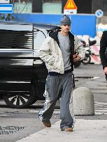 MFW - Romeo Beckham at Palazzo Parigi
