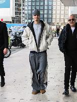 MFW - Romeo Beckham at Palazzo Parigi