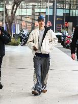 MFW - Romeo Beckham at Palazzo Parigi