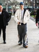 MFW - Romeo Beckham at Palazzo Parigi
