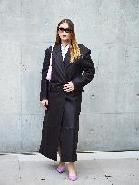 MFW - Camille Razat at Emporio Armani