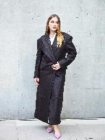 MFW - Camille Razat at Emporio Armani