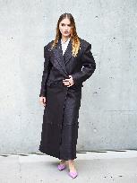 MFW - Camille Razat at Emporio Armani