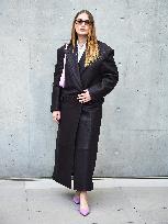 MFW - Camille Razat at Emporio Armani