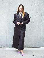 MFW - Camille Razat at Emporio Armani