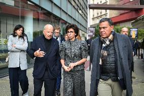 Sponsorship agreement between Marc Ladreit de Lacharriere and Quai Branly museum in Paris - FA