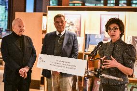 Sponsorship agreement between Marc Ladreit de Lacharriere and Quai Branly museum in Paris - FA