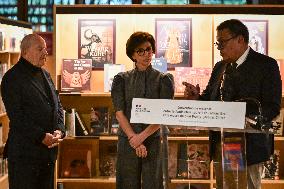 Sponsorship agreement between Marc Ladreit de Lacharriere and Quai Branly museum in Paris - FA