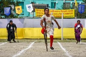 Regional Sports Meet Of Differently Abled Athletes In Kolkata.