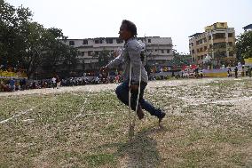 Regional Sports Meet Of Differently Abled Athletes In Kolkata