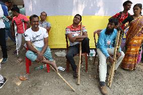 Regional Sports Meet Of Differently Abled Athletes In Kolkata