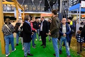 Jean Castex Visit To Agricultural Fair - Paris