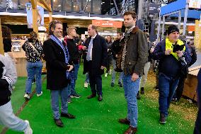 Jean Castex Visit To Agricultural Fair - Paris