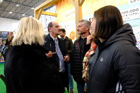 Jean Castex Visit To Agricultural Fair - Paris