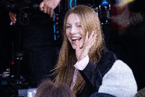 MFW - Hunter Schafer Arrives At Prada