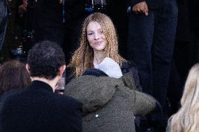 MFW - Hunter Schafer Arrives At Prada