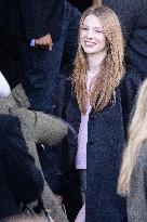 MFW - Hunter Schafer Arrives At Prada