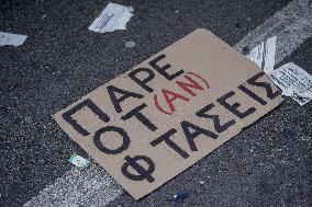 Rally For The 2nd Anniversary Of The Tempi Train Disaster
