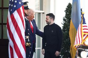 Trump Welcomes Zelensky - Washington