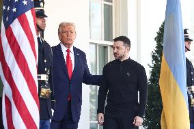 Trump Welcomes Zelensky - Washington
