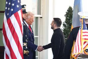 Trump Welcomes Zelensky - Washington