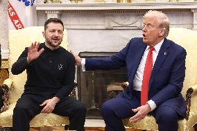 Trump Welcomes Zelensky - Washington