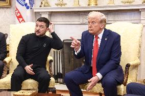 Trump Welcomes Zelensky - Washington