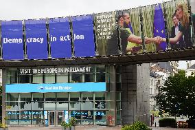 Visitor Center Of The European Parliament In Brussels