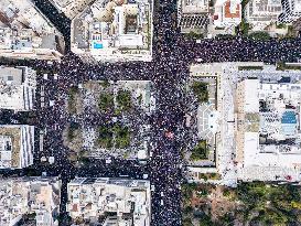 Nationwide Strike Called In Greece To Mark Second Anniversary Of Tempe Rail Disaster