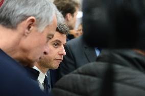 French Politicians Visit Agricultural Fair - Paris
