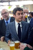 French Politicians Visit Agricultural Fair - Paris
