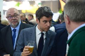 French Politicians Visit Agricultural Fair - Paris