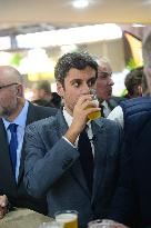 French Politicians Visit Agricultural Fair - Paris